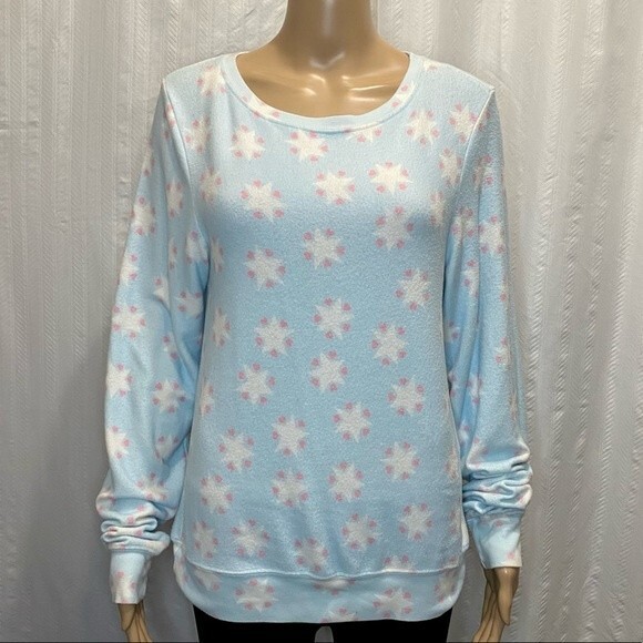 Wildfox Stars & Heart Broken In Cozy Sweatshirt Size Small Soft Girl - Picture 3 of 9
